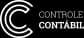 The letter C on the left side and Controle Contábil on the right side